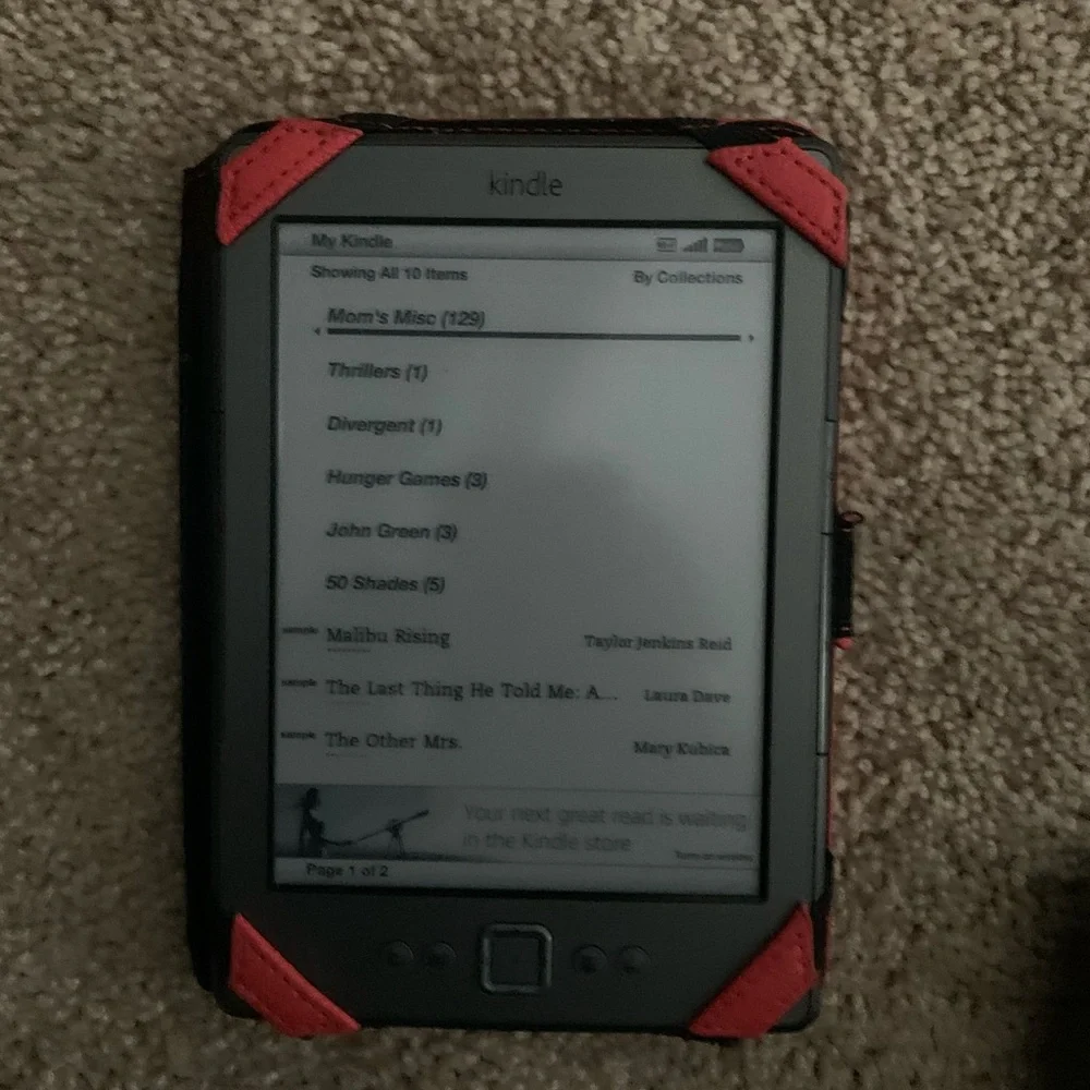 4th-generation Kindle e-reader